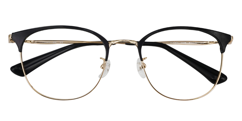 8758D Titanium Eyeglasses Gold